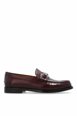 Gucci BURGUNDY Loafers shoes