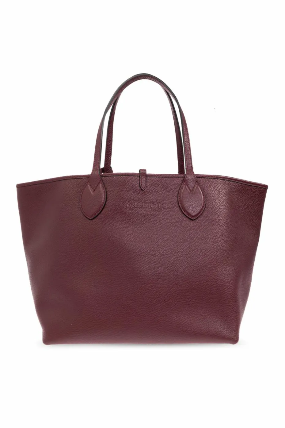 Gucci BURGUNDY Reversible "Totissima Large" shopper bag