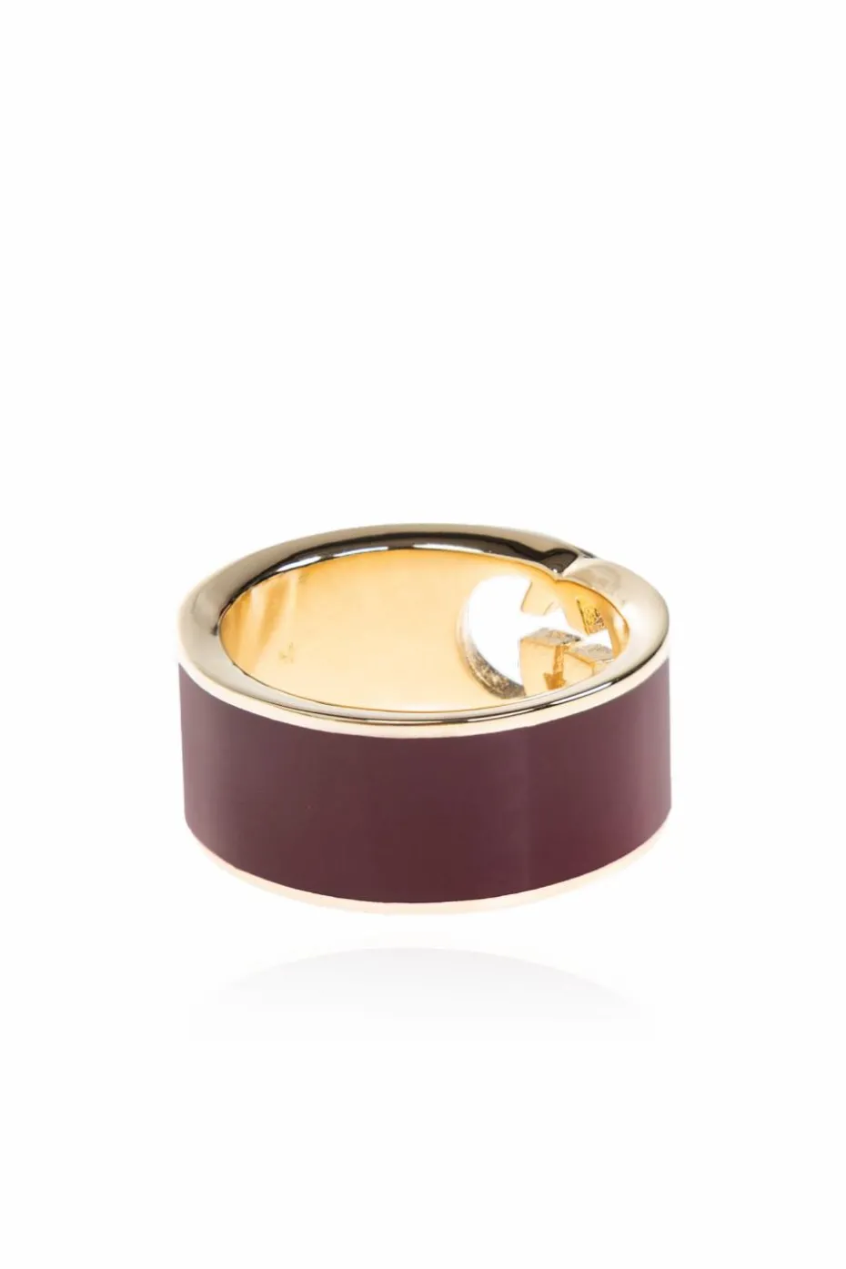 Gucci BURGUNDY Ring with logo