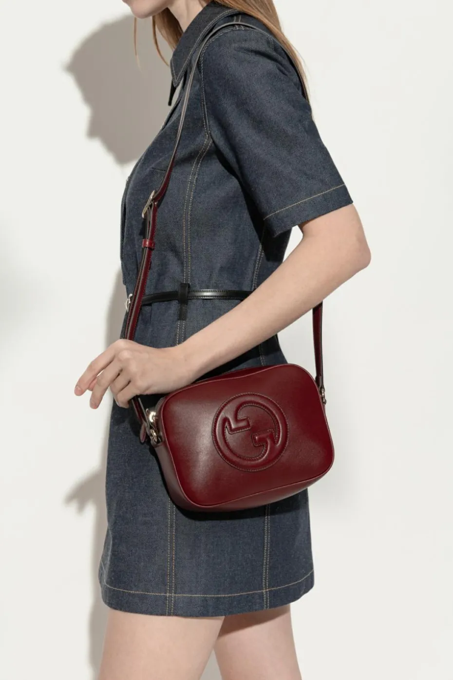 Gucci BURGUNDY Shoulder bag ‘Blondie Mini’