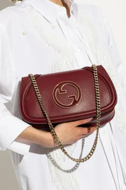 Gucci BURGUNDY Shoulder bag Blondie Small