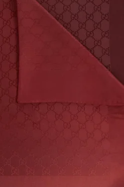 Gucci BURGUNDY Silk scarf