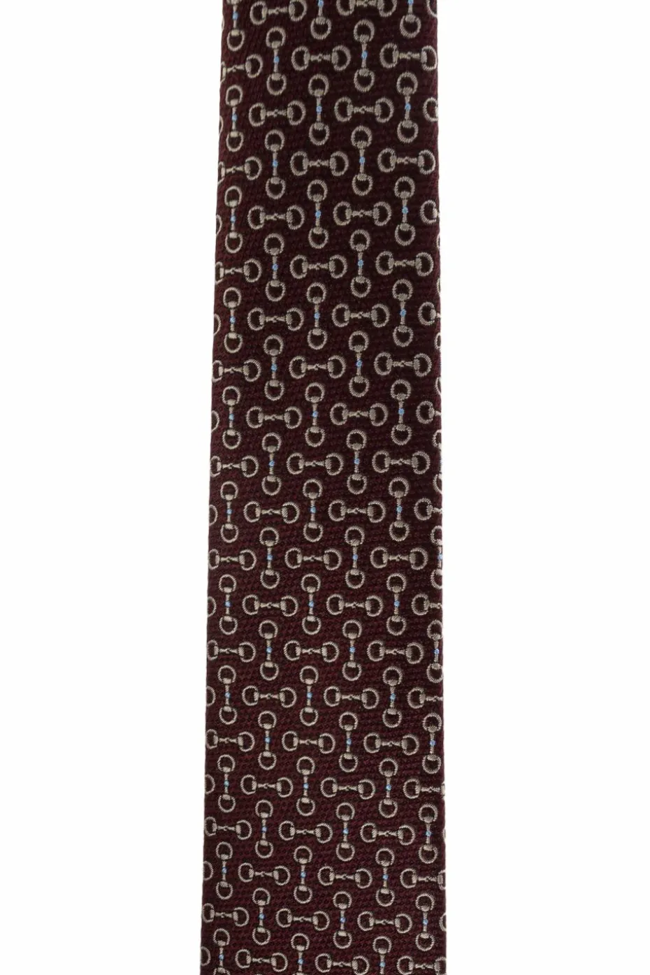 Gucci BURGUNDY Silk tie