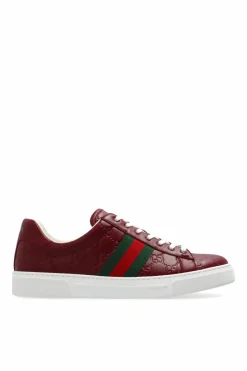 Gucci BURGUNDY Sneakers ACE