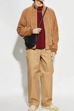 Gucci BURGUNDY T-shirt with printed logo