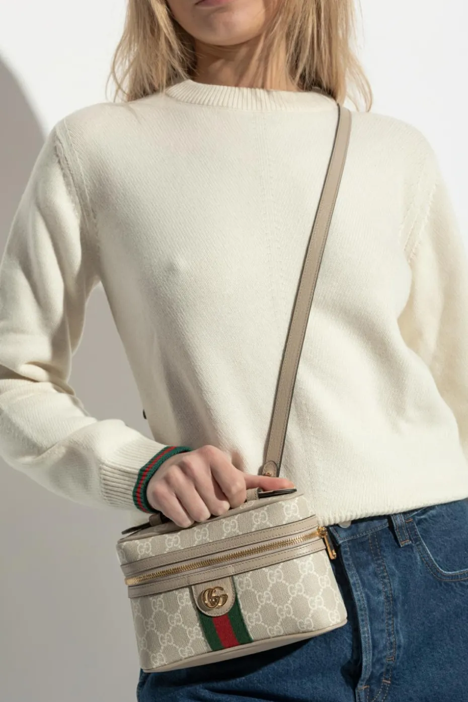 Gucci cream Bag Ophidia Super Mini