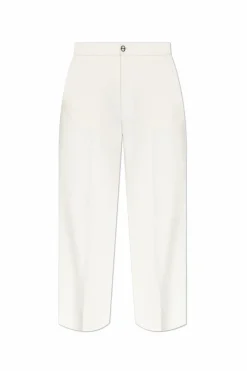 Gucci cream Creased pants