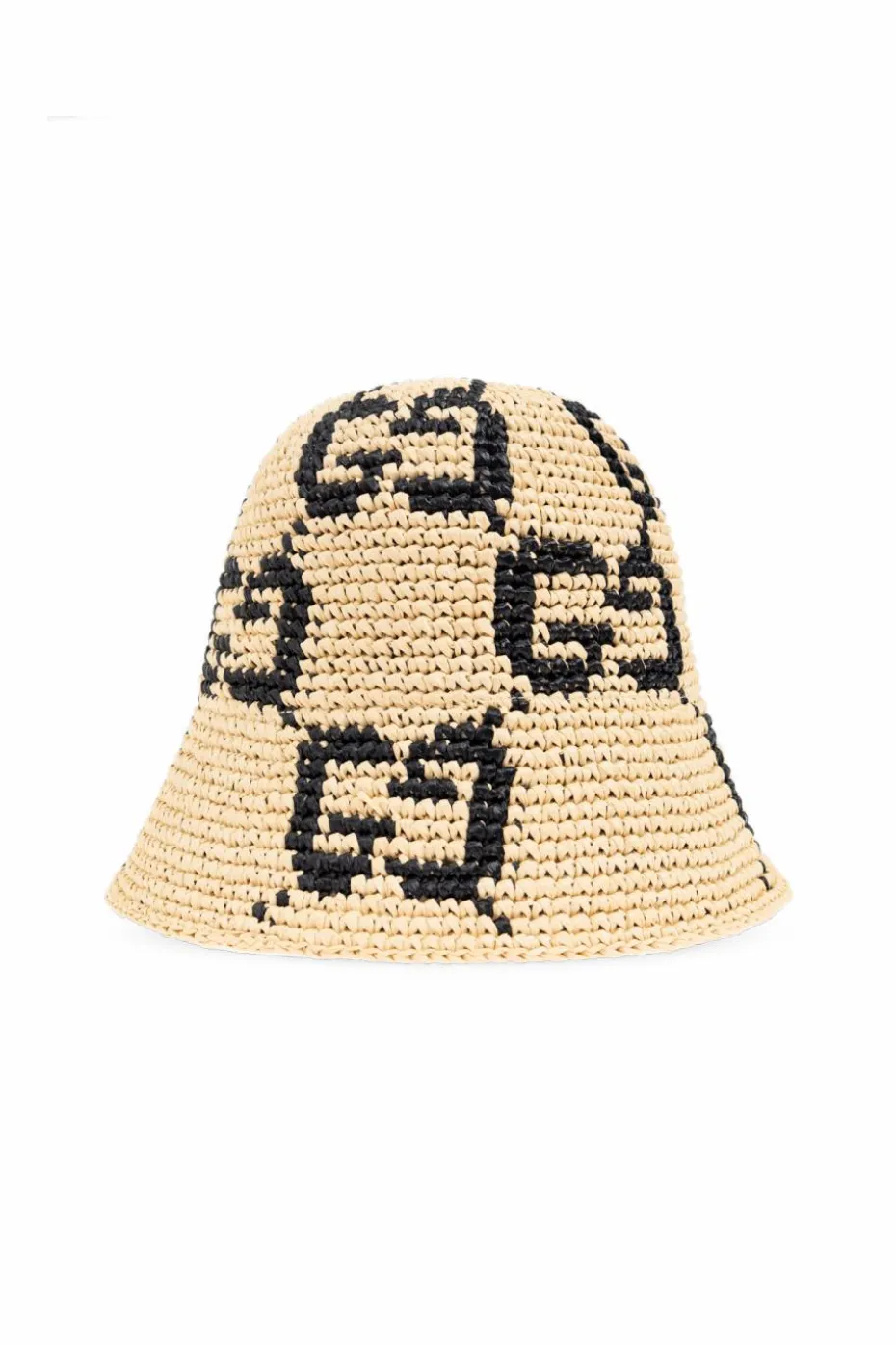 Gucci cream Hat with GG pattern