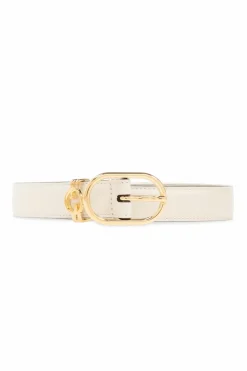 Gucci cream Leather belt