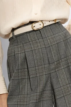 Gucci cream Leather belt