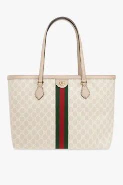 Gucci cream ‘Ophidia Medium’ shopper bag