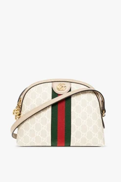 Gucci cream ‘Ophidia Small’ shoulder bag