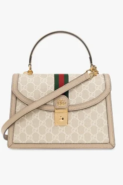 Gucci cream ‘Ophidia Small’ shoulder bag