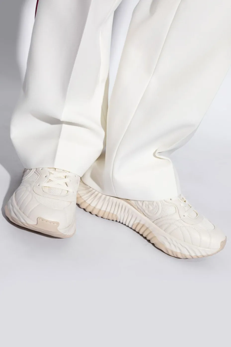 Gucci cream ‘Ripple’ Sports Shoes