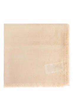 Gucci cream Scarf with monogram