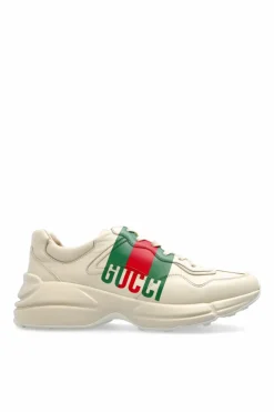 Gucci cream Sneakers with logo