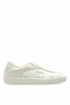Gucci cream Sneakers with logo