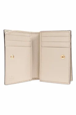 Gucci cream Wallet with Web strap