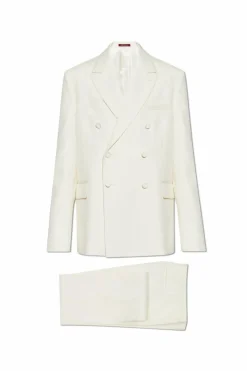 Gucci cream Wool Suit