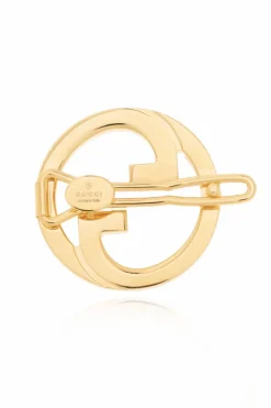 Gucci GOLD Brass hair clip