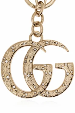 Gucci GOLD Brass keychain