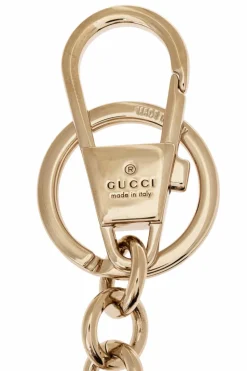 Gucci GOLD Brass keychain