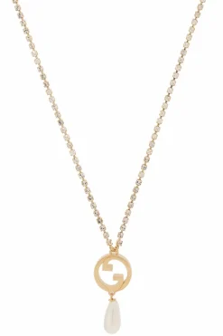 Gucci GOLD Brass Necklace
