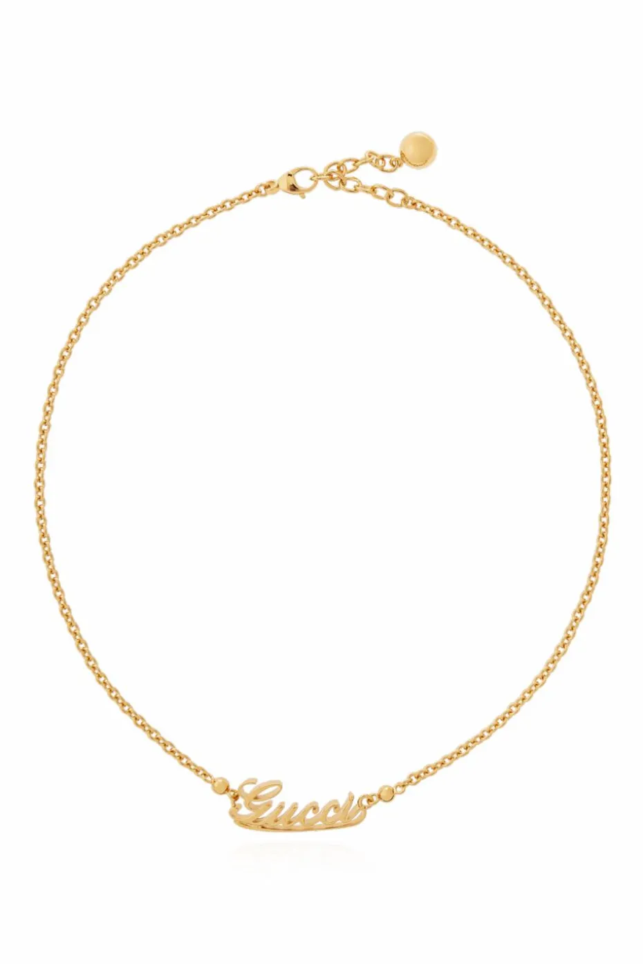 Gucci GOLD Brass necklace