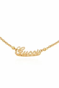 Gucci GOLD Brass necklace