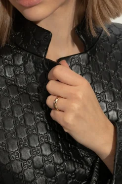 Gucci GOLD Gold ring with logo