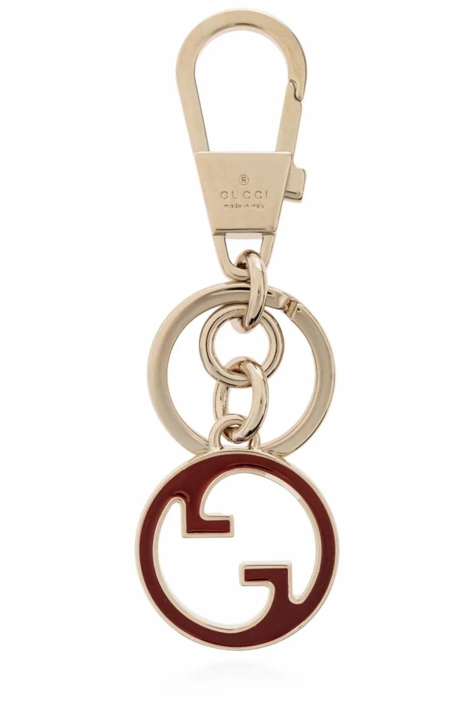Gucci GOLD Keychain with logo