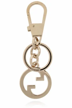 Gucci GOLD Keychain with logo