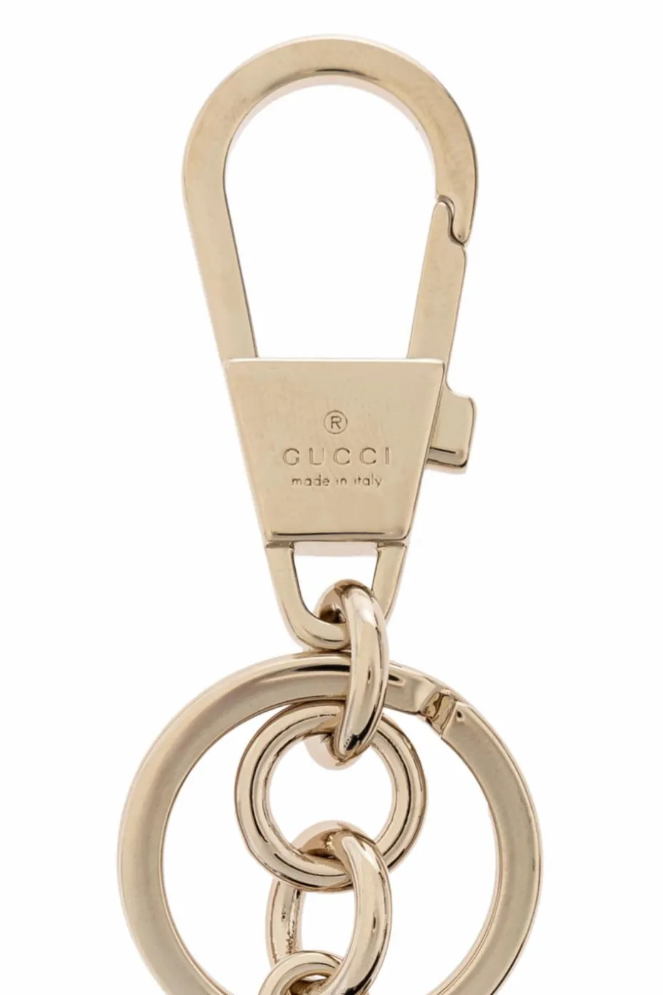 Gucci GOLD Keychain with logo
