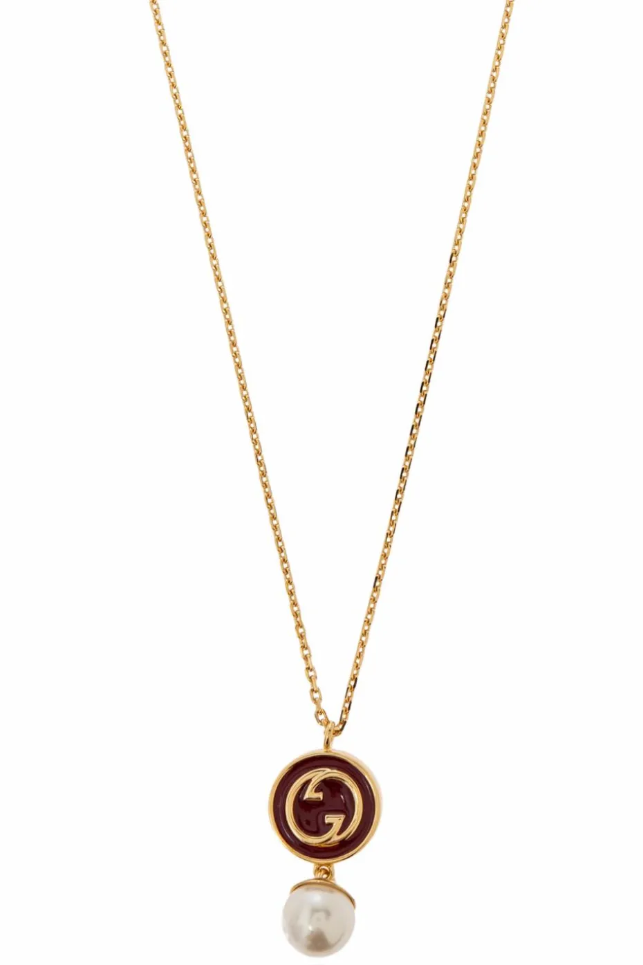 Gucci GOLD Necklace with Pendant
