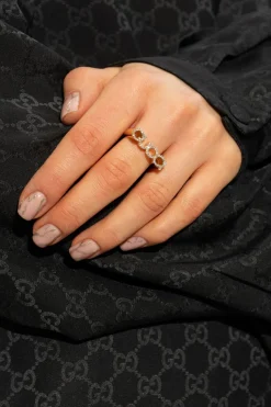 Gucci GOLD Ring with logo