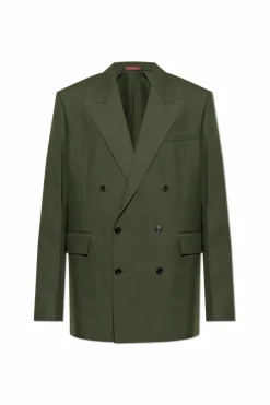 Gucci GREEN Double-breasted blazer
