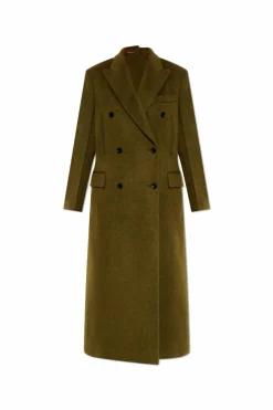Gucci GREEN Double-breasted coat