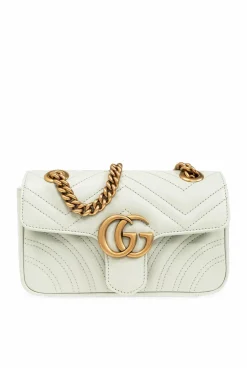 Gucci GREEN āGG Marmont Miniā shoulder bag