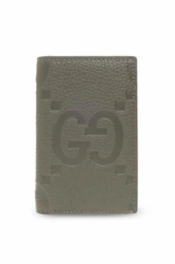 Gucci GREEN Leather card holder