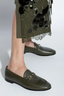 Gucci GREEN Leather shoes