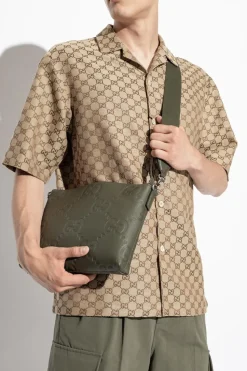 Gucci GREEN Leather shoulder bag
