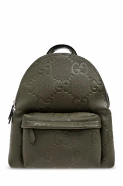 Gucci GREEN Monogram backpack