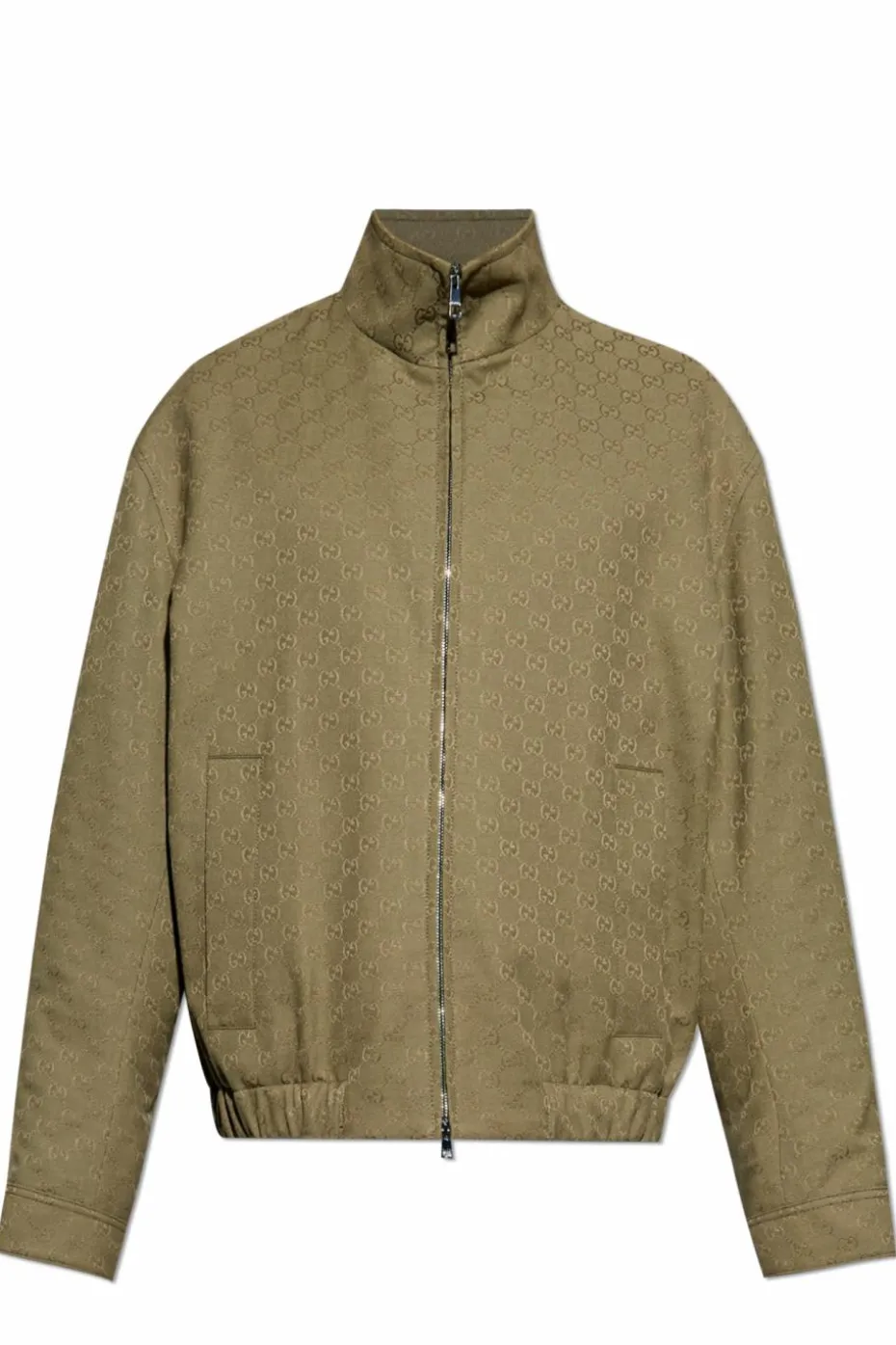 Gucci GREEN Monogram jacket