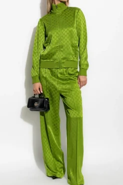 Gucci GREEN Monogram sweatshirt