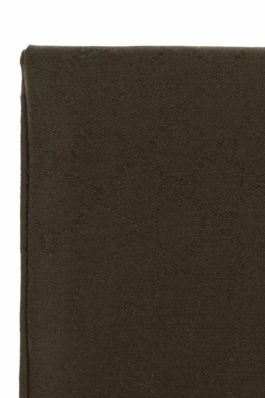 Gucci GREEN Scarf with "GG" pattern
