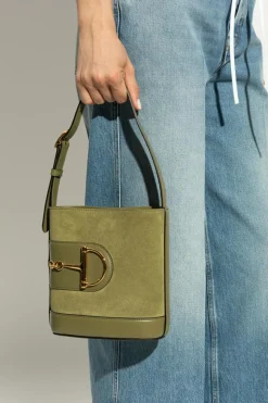 Gucci GREEN Shoulder bag `73 Small`