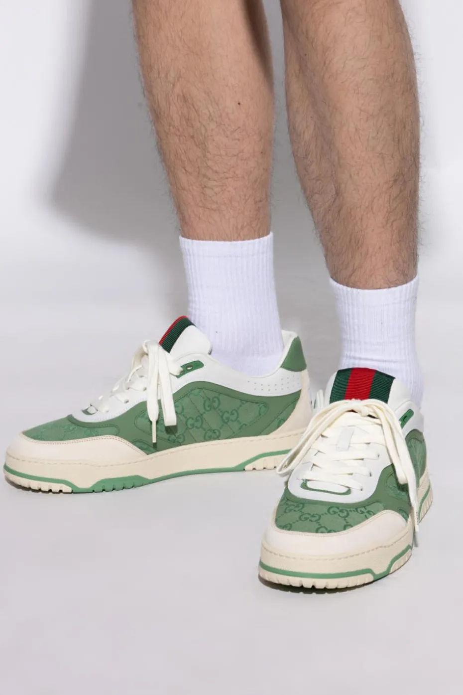 Gucci GREEN Sneakers Re-Web