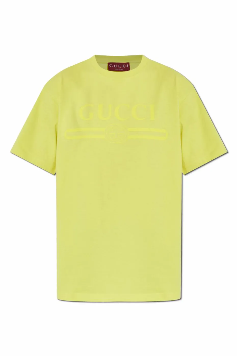 Gucci GREEN T-shirt with logo