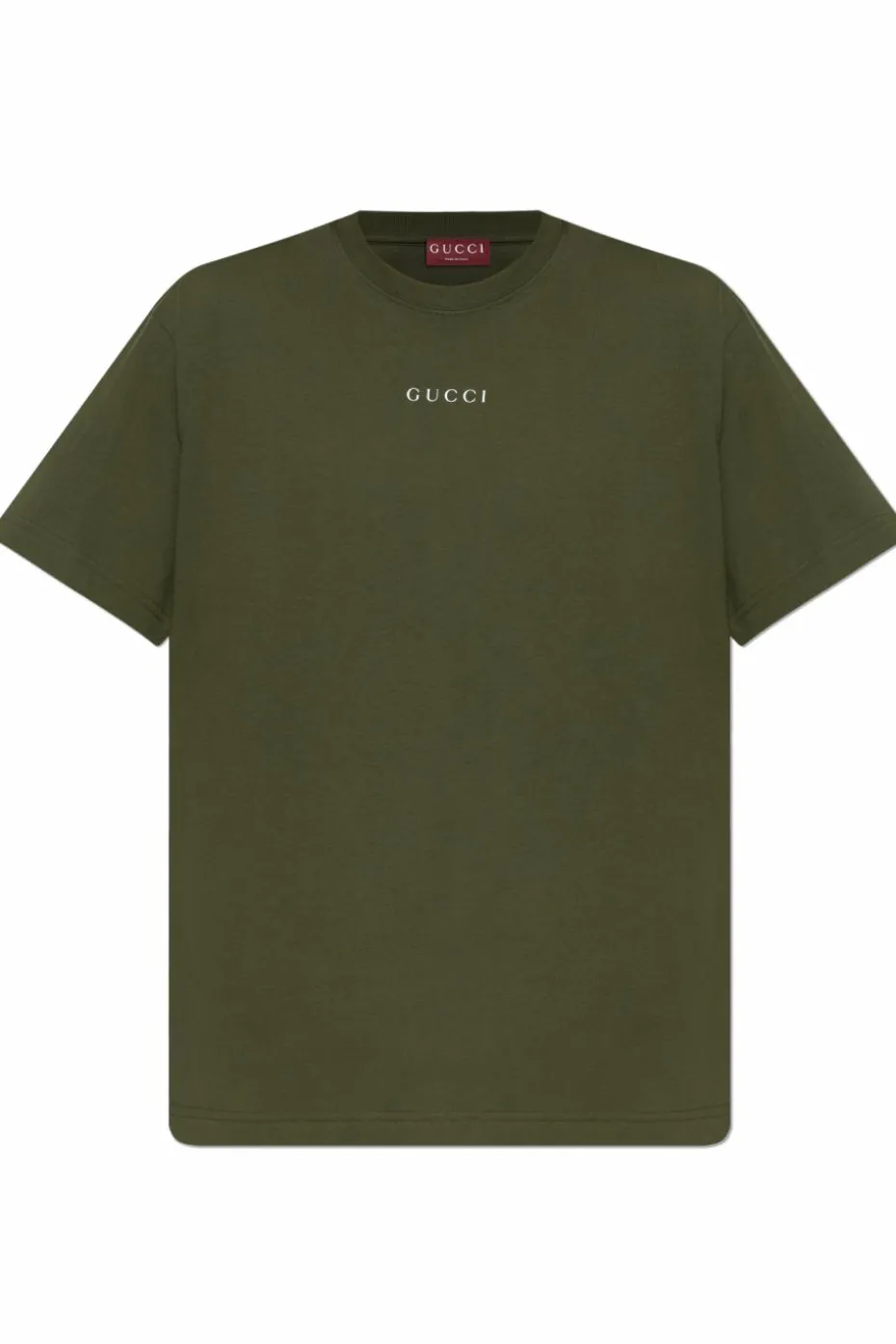 Gucci GREEN T-shirt with logo