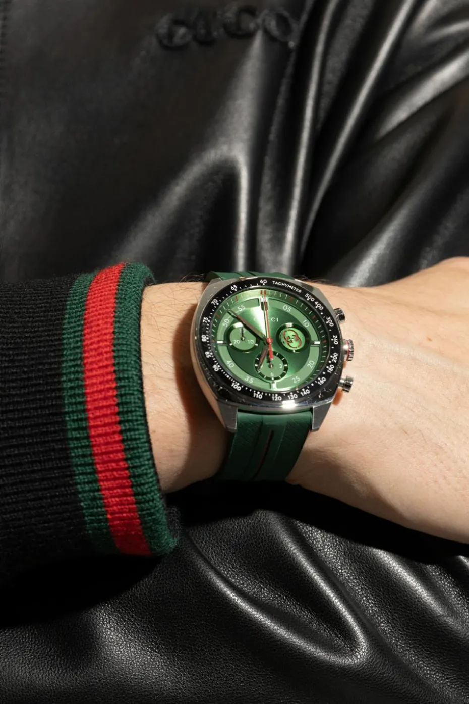 Gucci GREEN Watch with logo